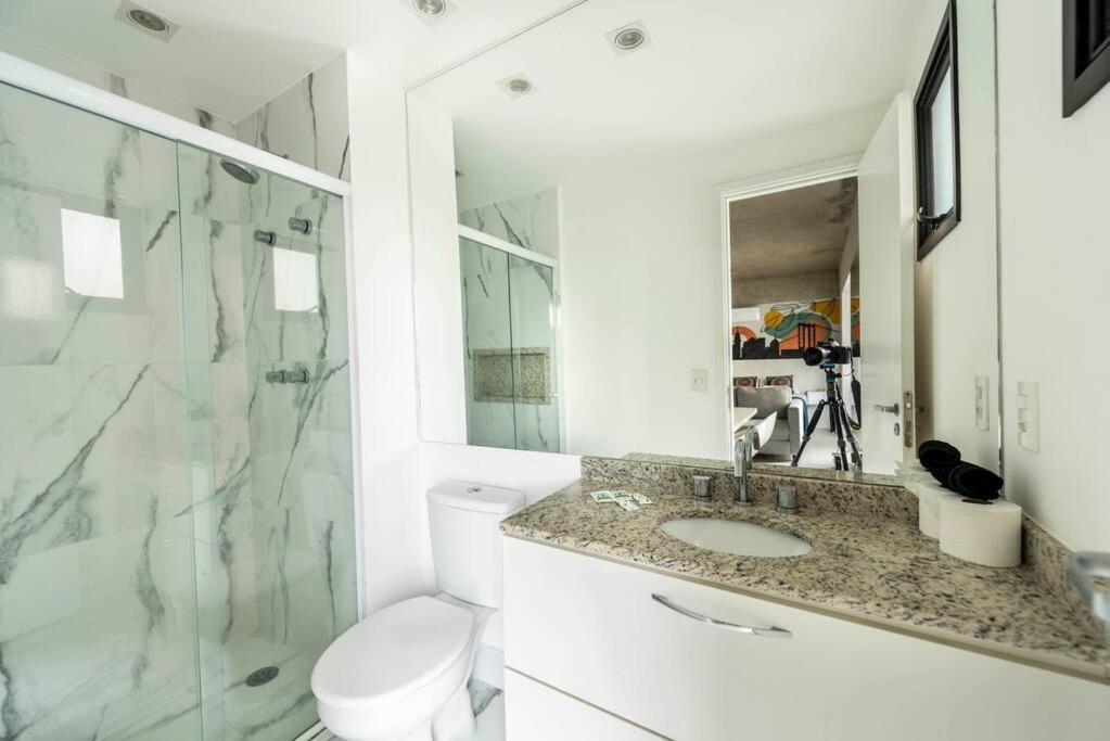 93 New Studio, Spacious Design Near Paulista Av Daire Sao Paulo