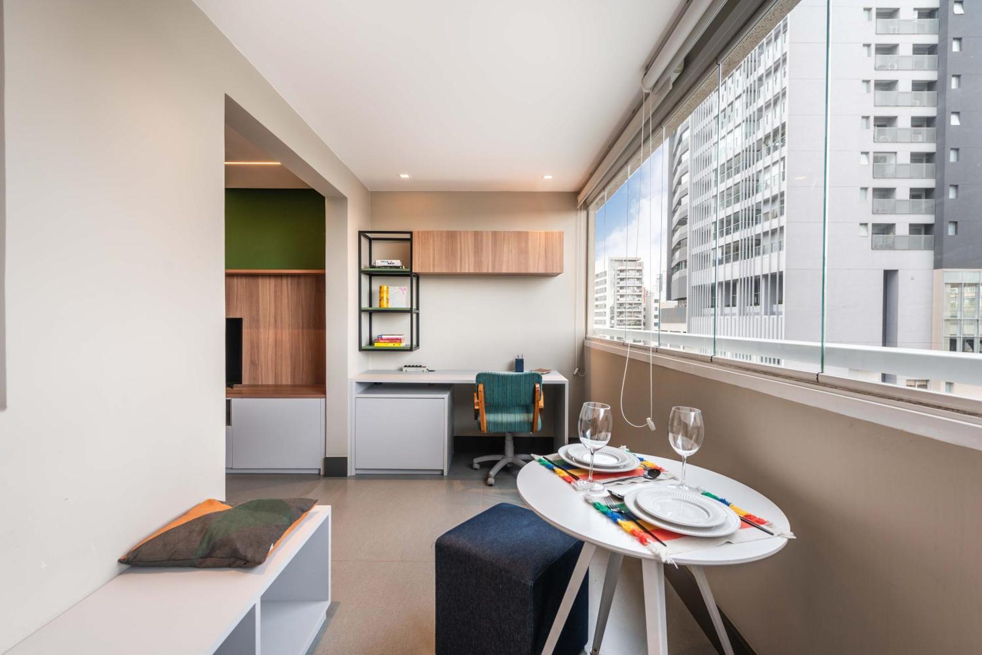 Apartment Pinheiros Faria Lima, Novo, 38m2, Wifi700mb - Traveller Awards 2025 *