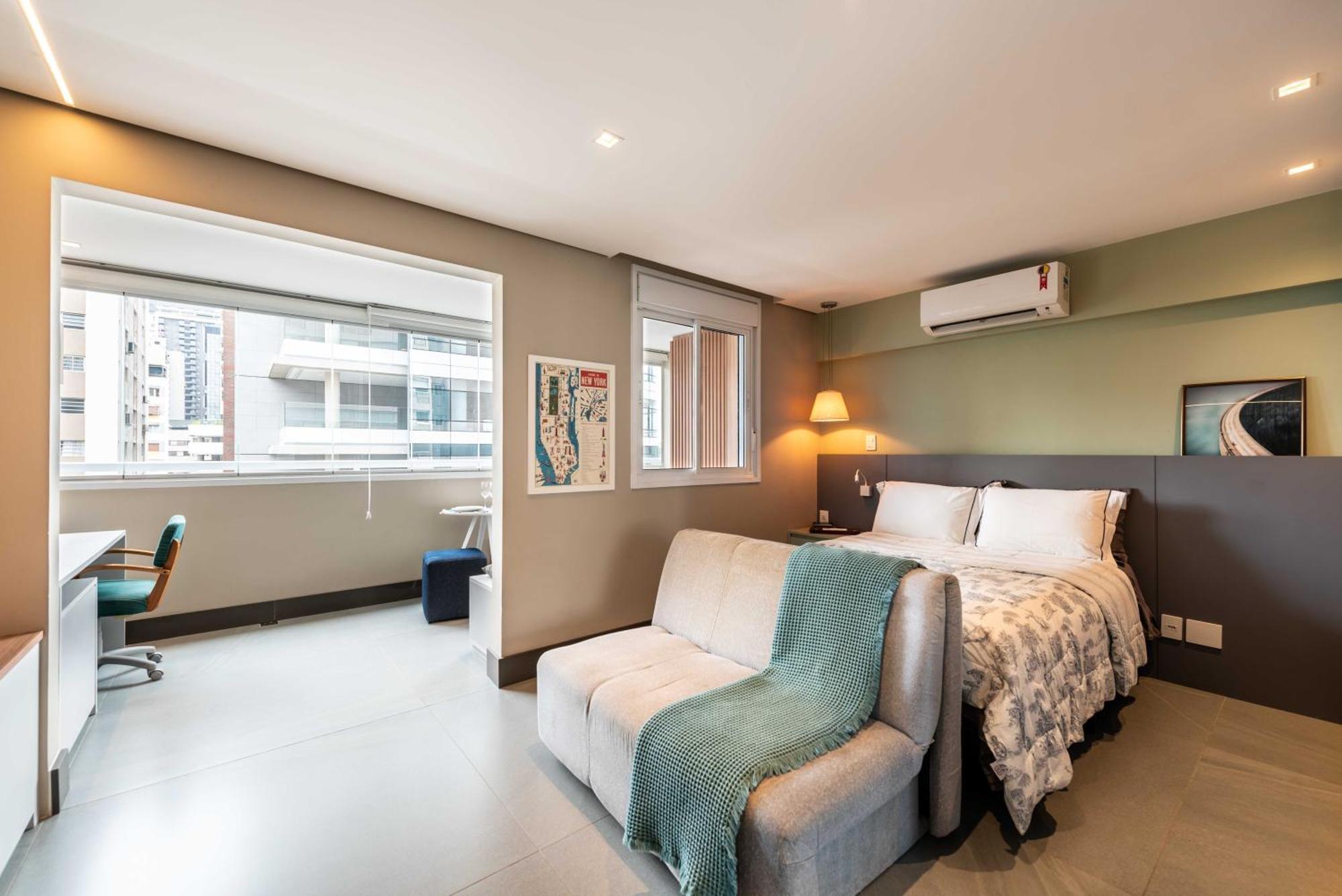 Pinheiros Faria Lima, Novo, 38m2, Wifi700mb - Traveller Awards 2025