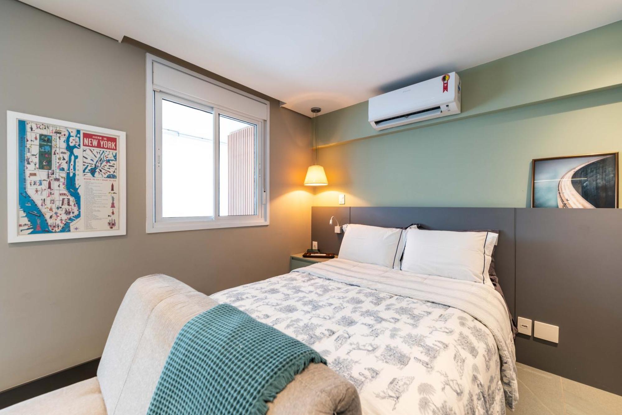 Apartment Pinheiros Faria Lima, Novo, 38m2, Wifi700mb - Traveller Awards 2025 São Paulo