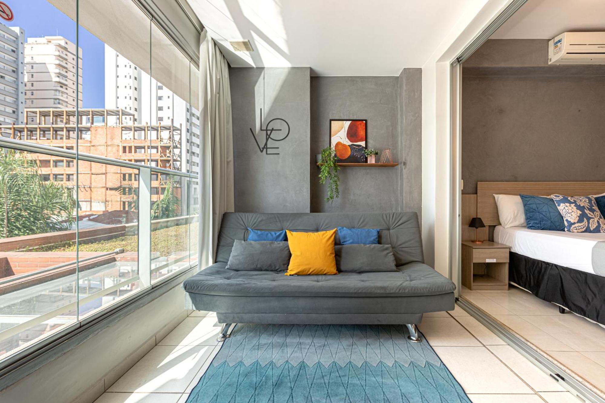 Easy Star - Praticidade E Conforto No Coracao Do Brooklin - Ak02h Apartment Sao Paulo