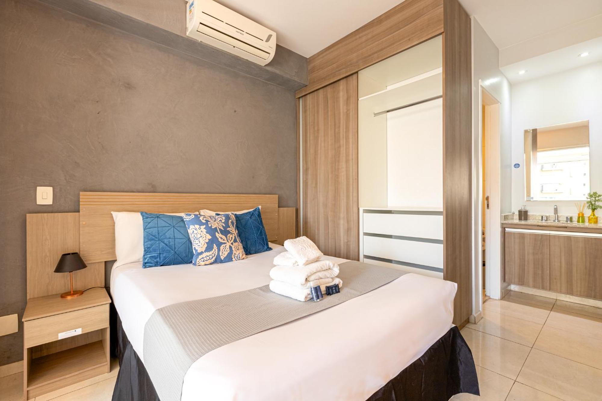 Apartment Easy Star - Praticidade E Conforto No Coracao Do Brooklin - Ak02h Sao Paulo