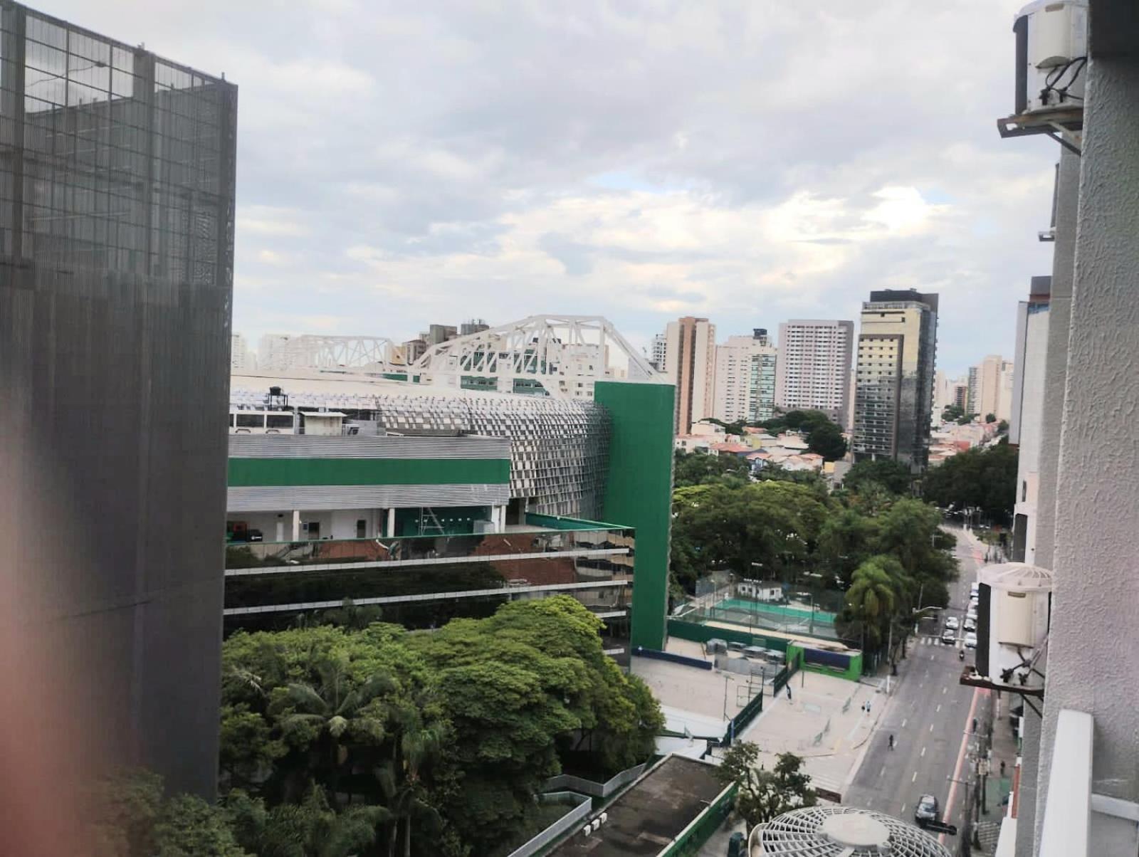 Apto Com Linda Vista - Em Frente Allianz Parque Com Estacionamento Apartemen *