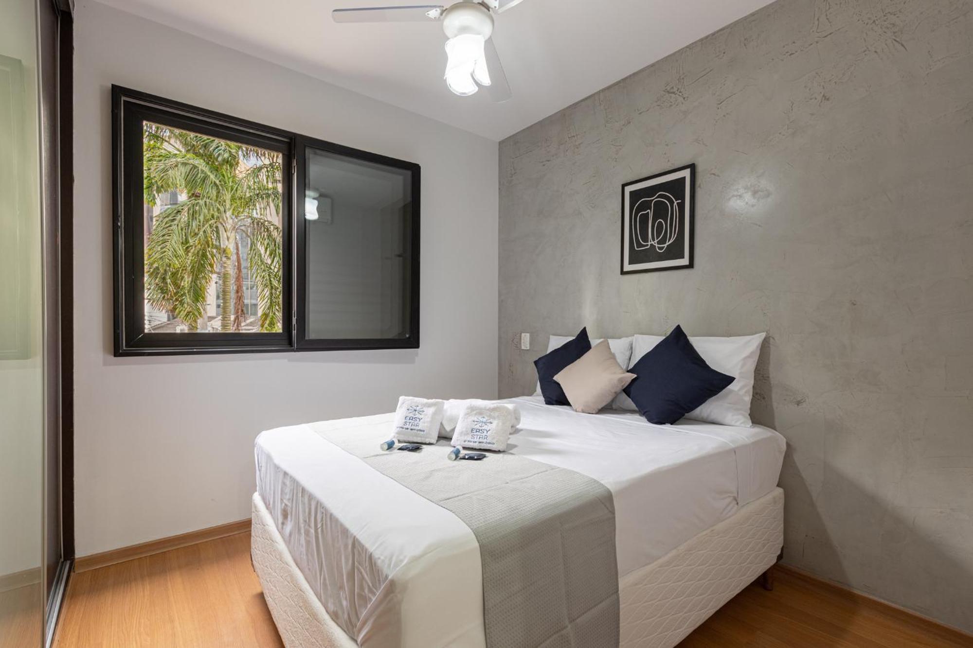 Easy Star - Lindo Apto Dois Quartos Na Olimpia - Pq01h Căn hộ São Paulo