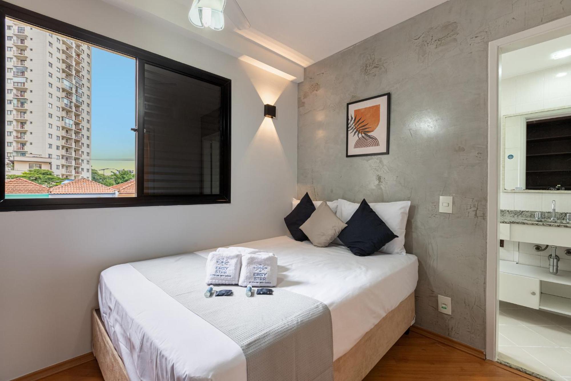 Easy Star - Lindo Apto Dois Quartos Na Olimpia - Pq01h Căn hộ