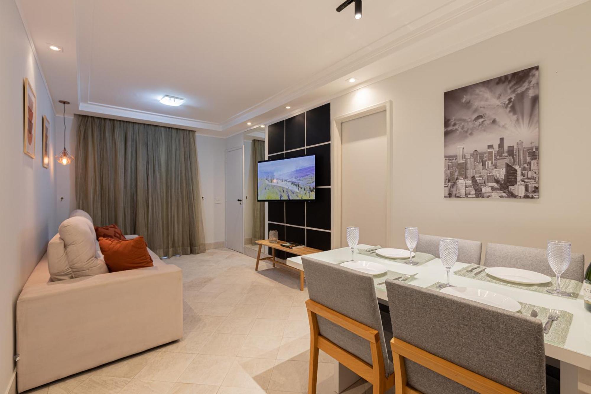 Easy Star - Lindo Apto Dois Quartos Na Olimpia - Pq01h Căn hộ *