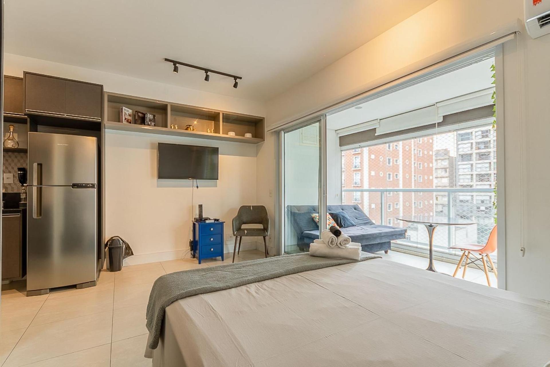 Sofisticados Proximo A Av Paulista I Metro I Mackenzie Rumah liburan