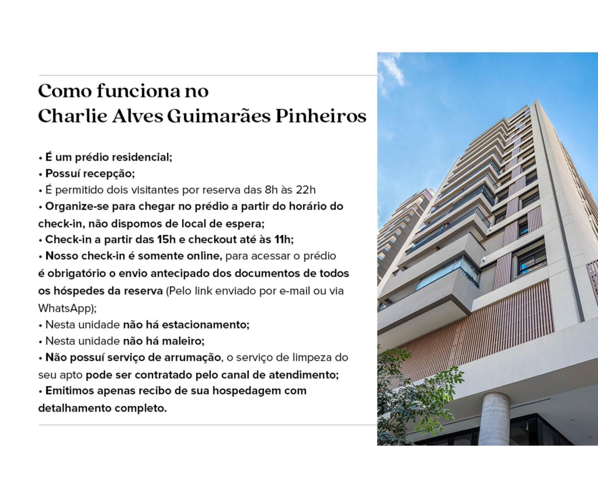Charlie Alves Guimaraes Pinheiros Apartment *
