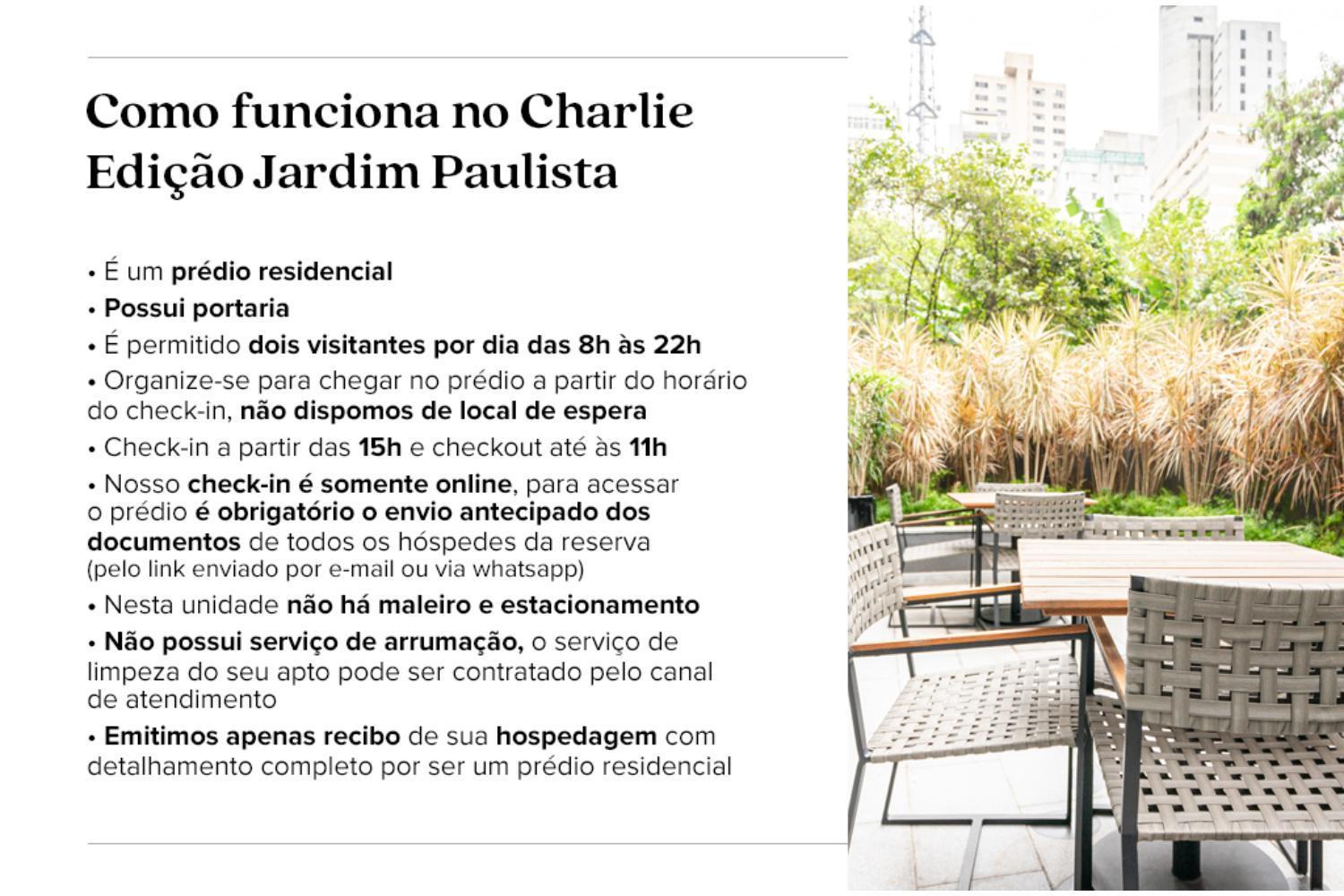Charlie Edicao Jardim Paulista Apartamento *