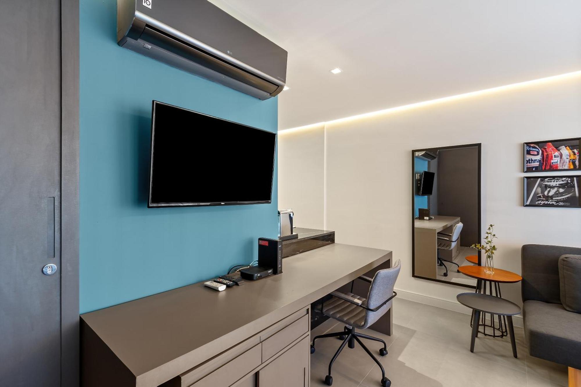 Apartamento Magnificos Ap Luxo - 43mts E 63mts, 1 Ou 2 Qtos