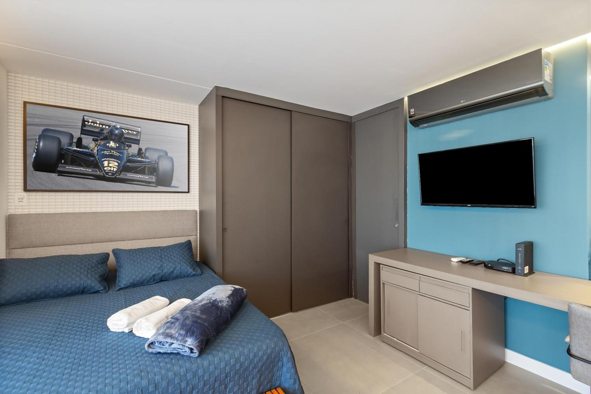 Apartamento Magnificos Ap Luxo - 43mts E 63mts, 1 Ou 2 Qtos