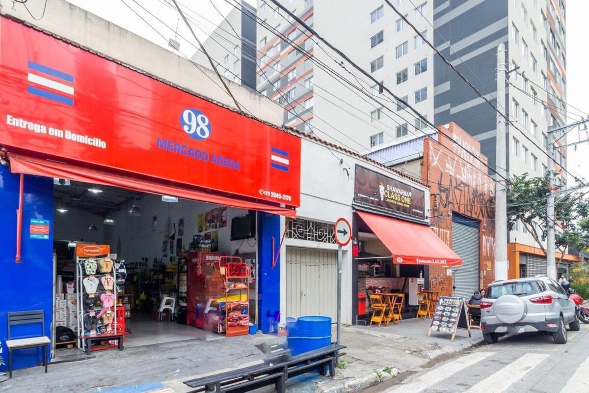 Apartamento Rubi No Bras Com Piscina - Metro Bras *