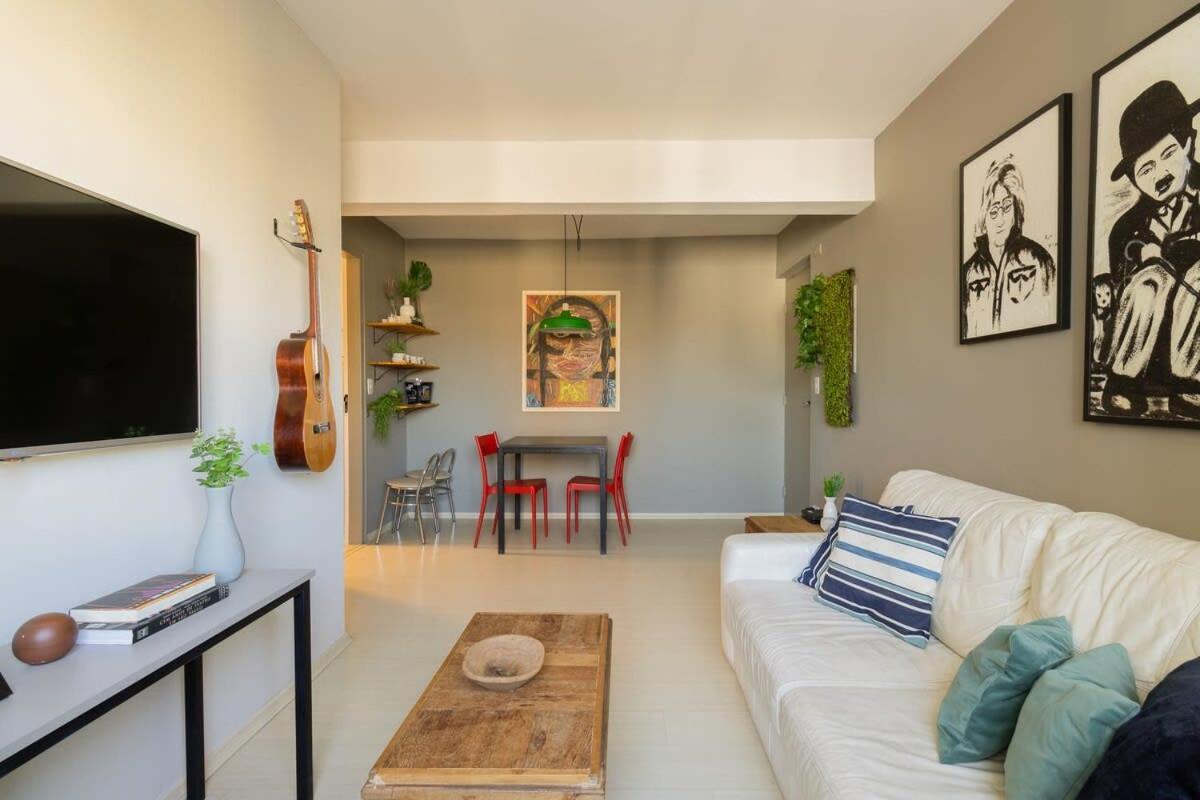 Căn hộ B Homy Consolacao - Estiloso Com Garagem Slp1407 *