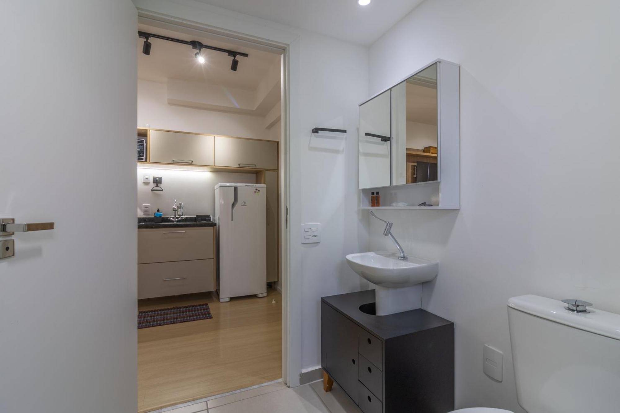 Studio Completo A 3 Min Do Metro Vila Madalena Daire Sao Paulo