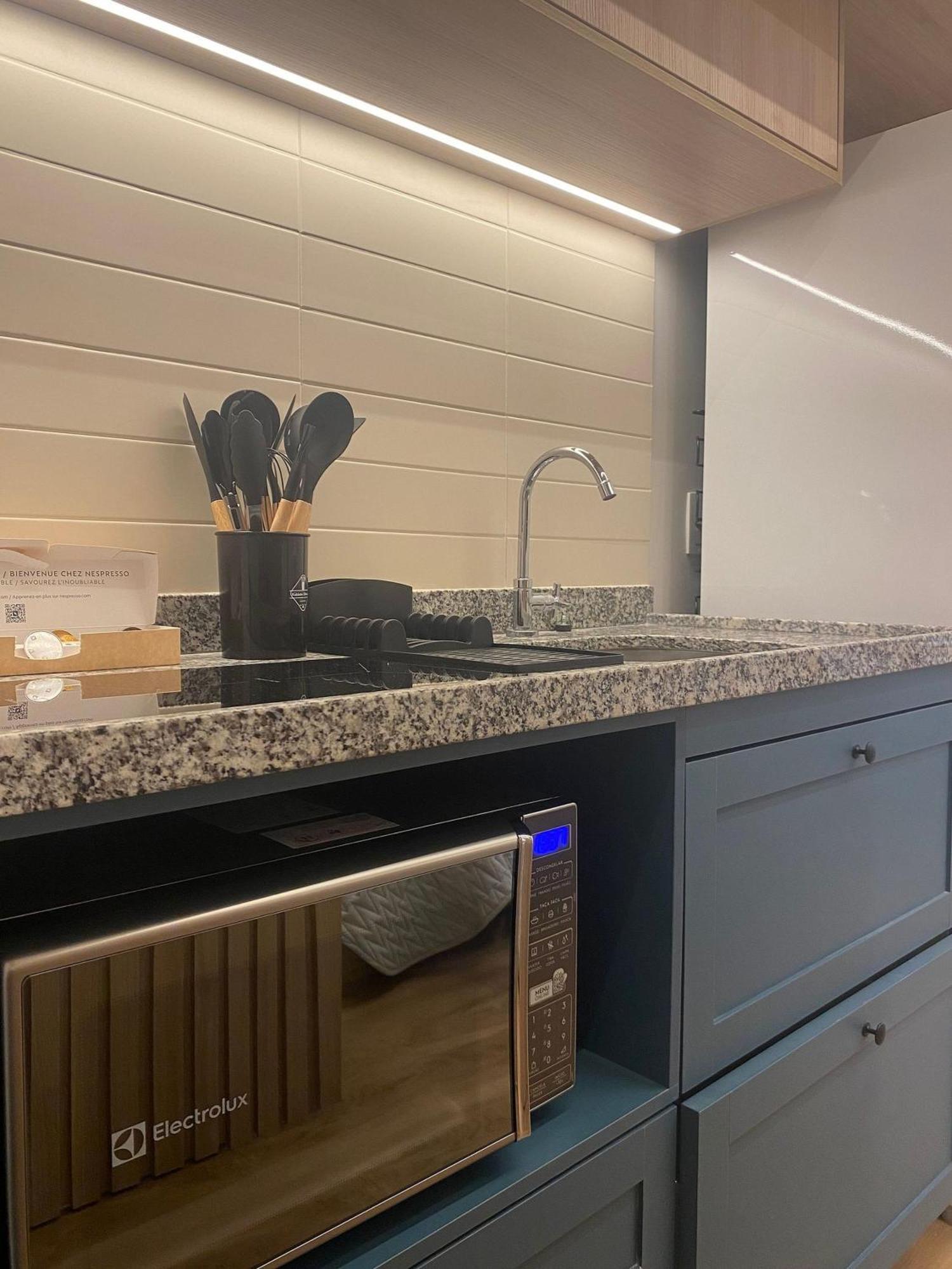 Novo Ap Aconchegante No Jardins Apartemen Sao Paulo