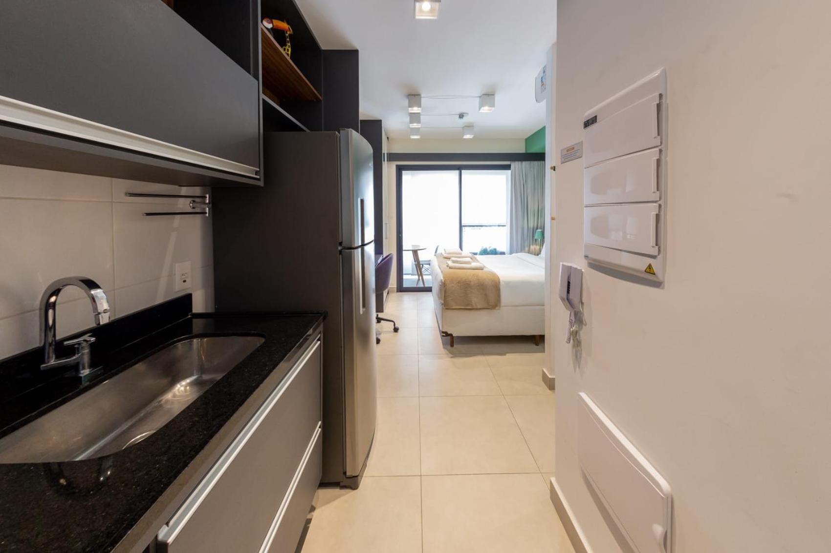 Apartment Bhomy Bela Vista -10min Do Metro Mackenzie F2008d *