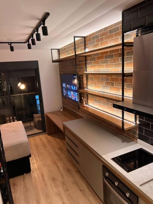 Apartment Flat Executivo - Metro Brooklin *