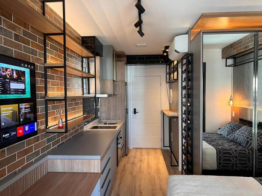 Flat Executivo - Metro Brooklin Apartment Sao Paulo