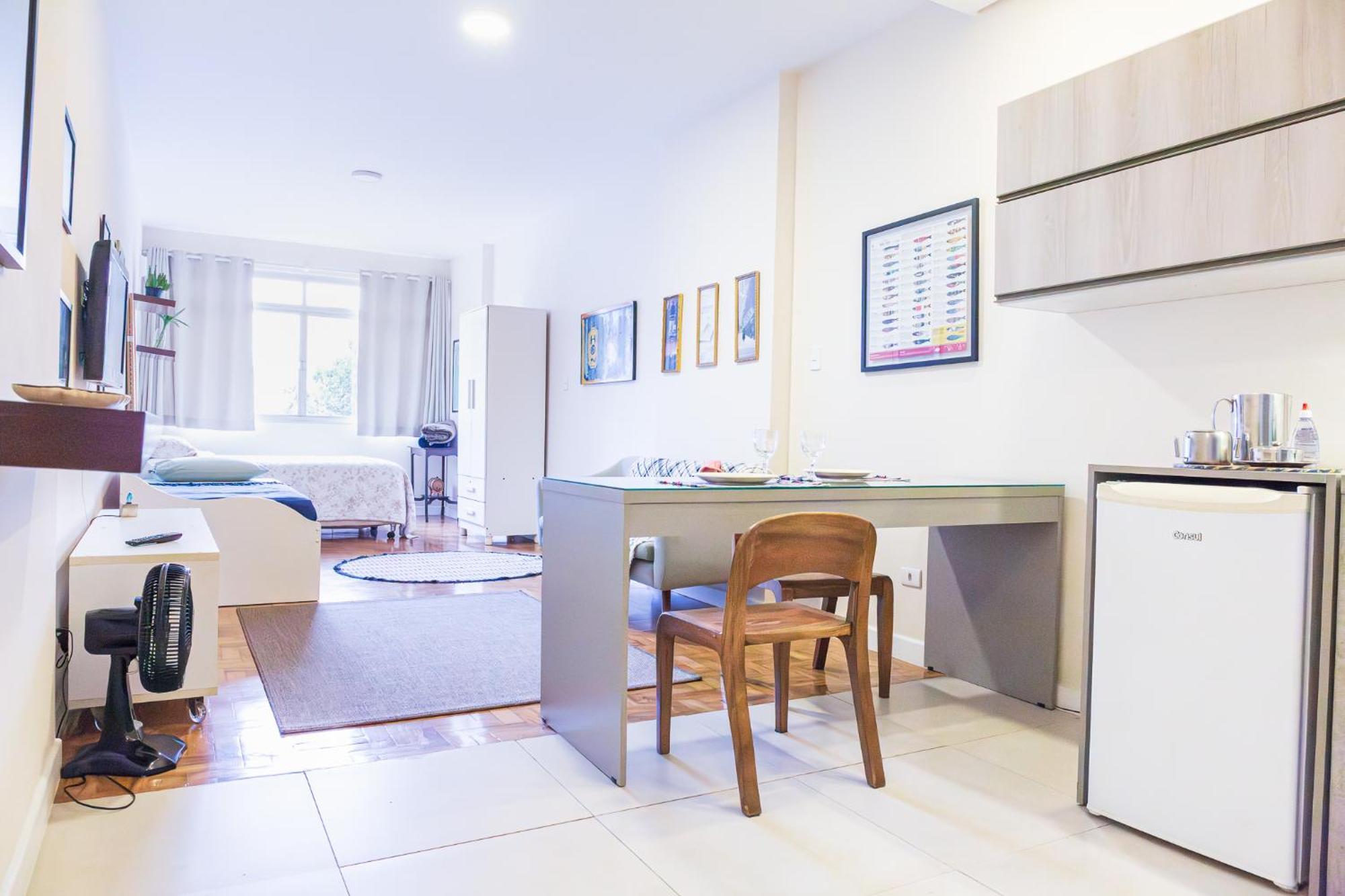 Novo Aconchegante Roosevelt - Metro Republica Apartment