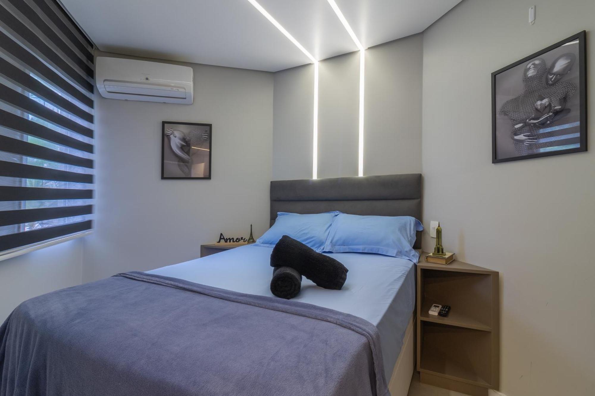 Flat 3 Pessoas Com Garagem, Piscina, Academia E Lavanderia Apartemen Sao Paulo