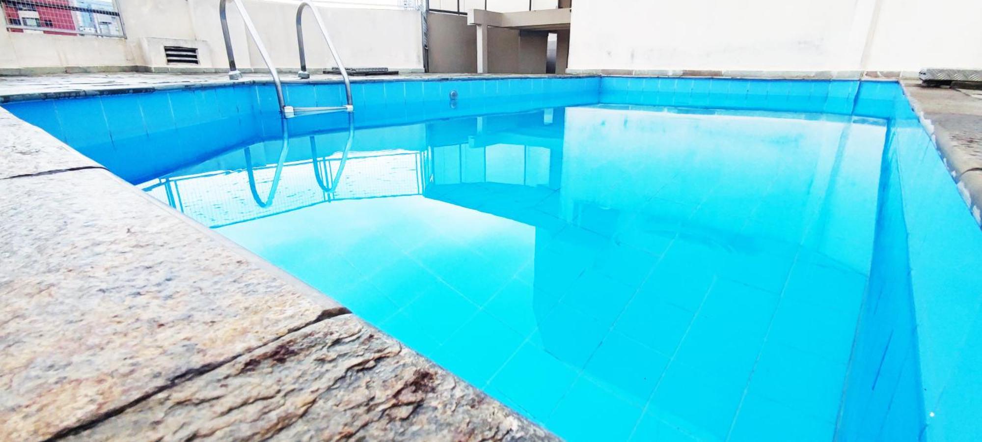 Flat 3 Pessoas Com Garagem, Piscina, Academia E Lavanderia * Sao Paulo