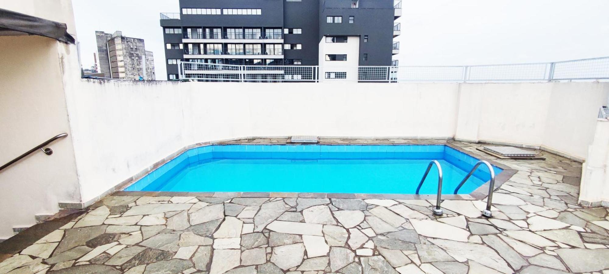 Flat 3 Pessoas Com Garagem, Piscina, Academia E Lavanderia Apartemen
