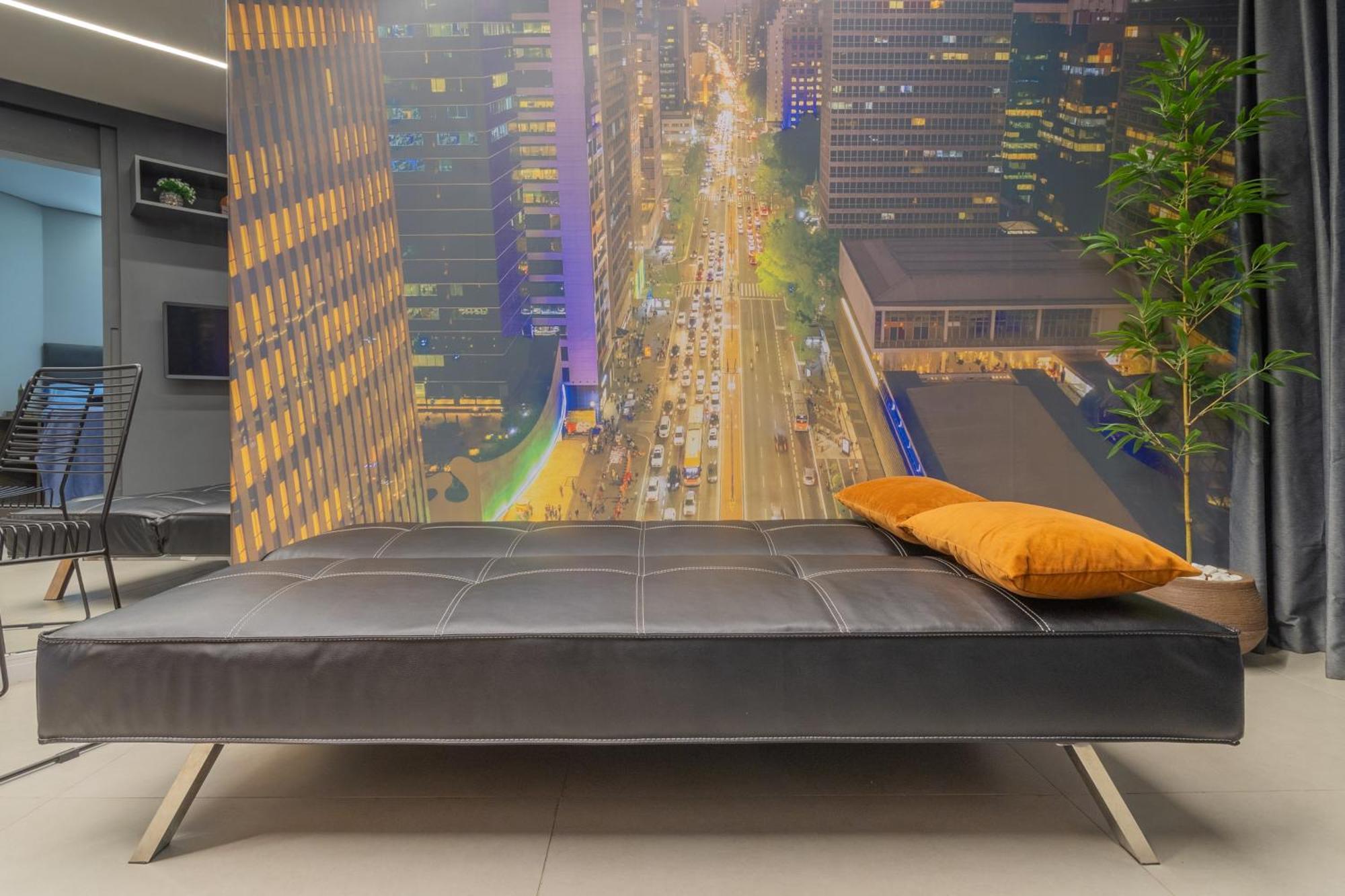 Apartemen Flat 3 Pessoas Com Garagem, Piscina, Academia E Lavanderia Sao Paulo