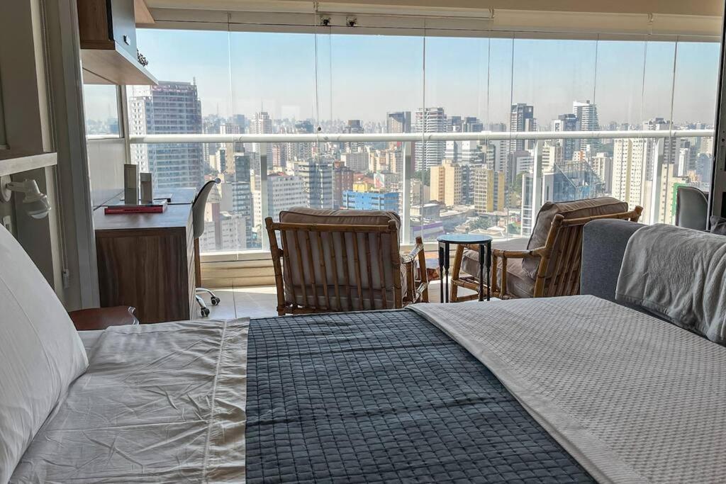 Apartment Dna 256 - Loft Sofisticado Com Vista Incrivel Em Pinheiros *