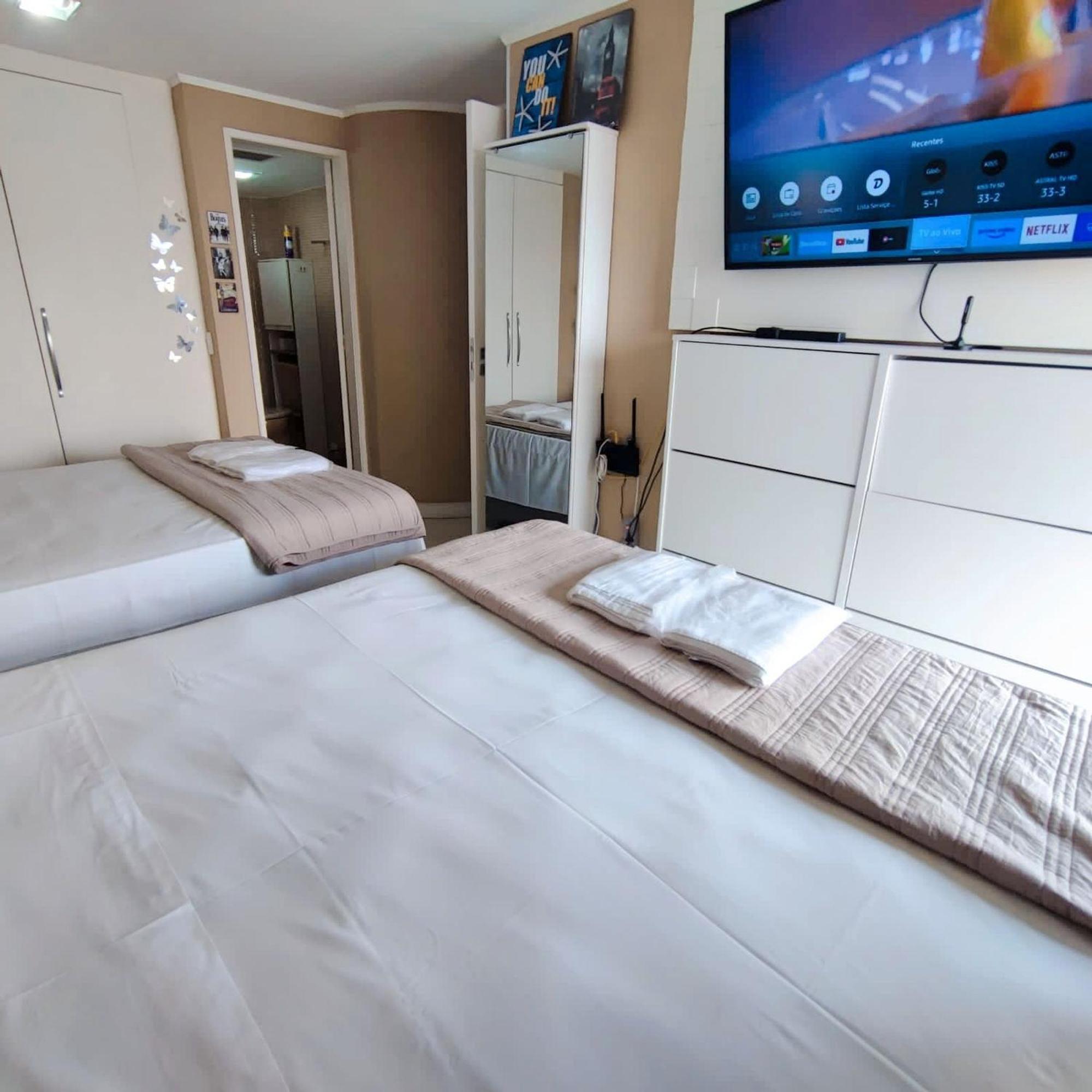 Apartment Flat Brlhante 5 Pessoas Garagem Hakka -feirinha-hospitais
