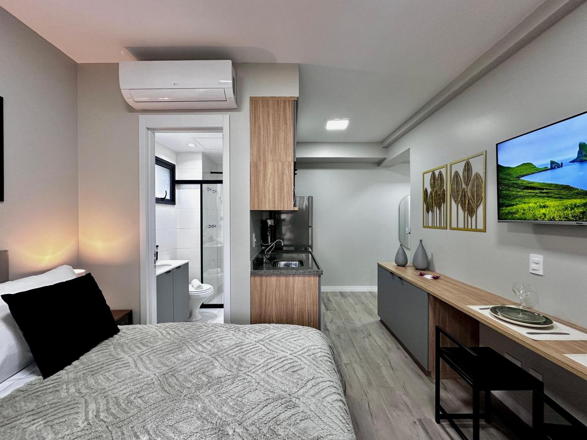 Apartment Com Piscina A 1 Minuto A Pe Do Metro Brooklin