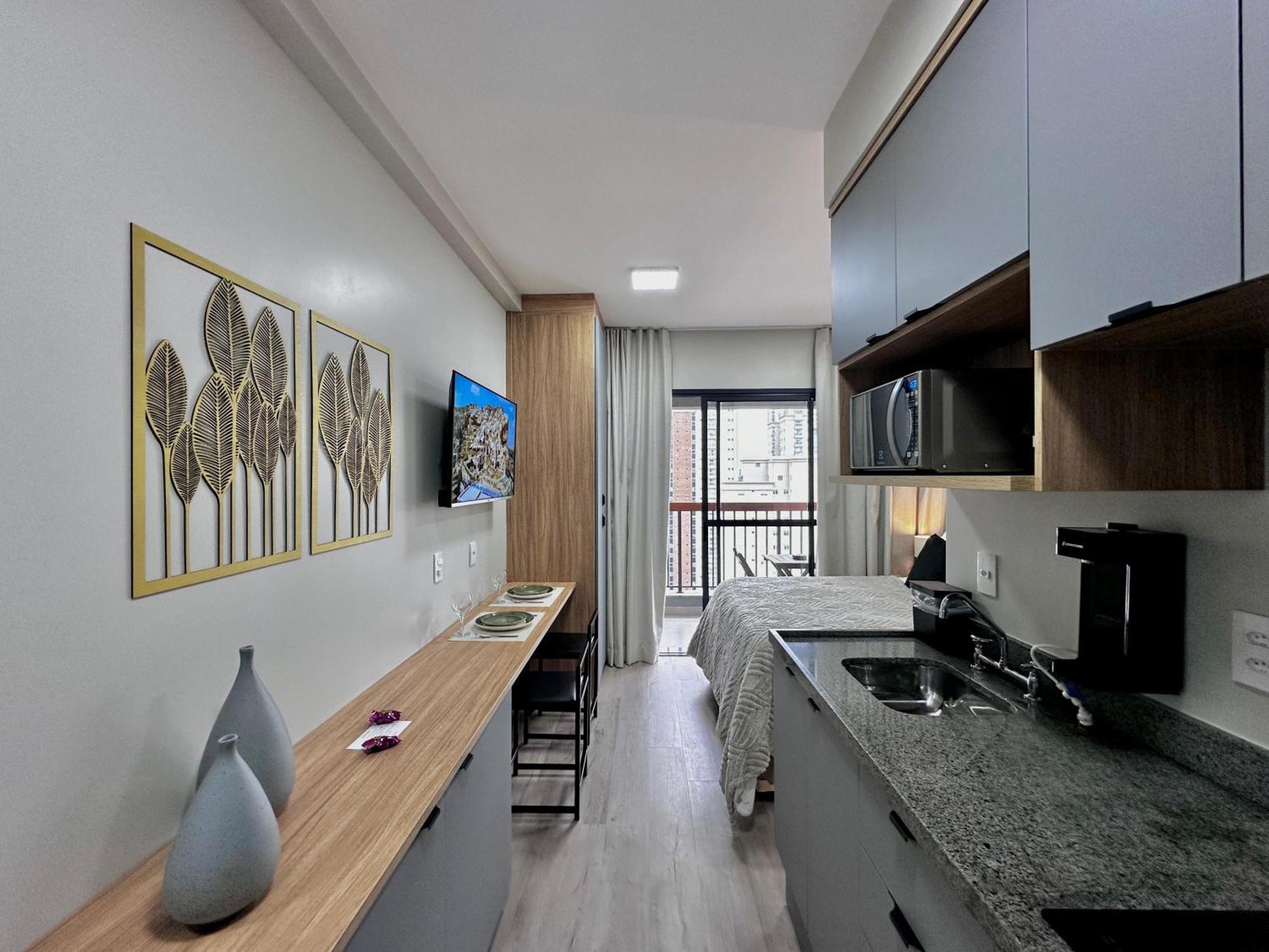 Com Piscina A 1 Minuto A Pe Do Metro Brooklin Apartment