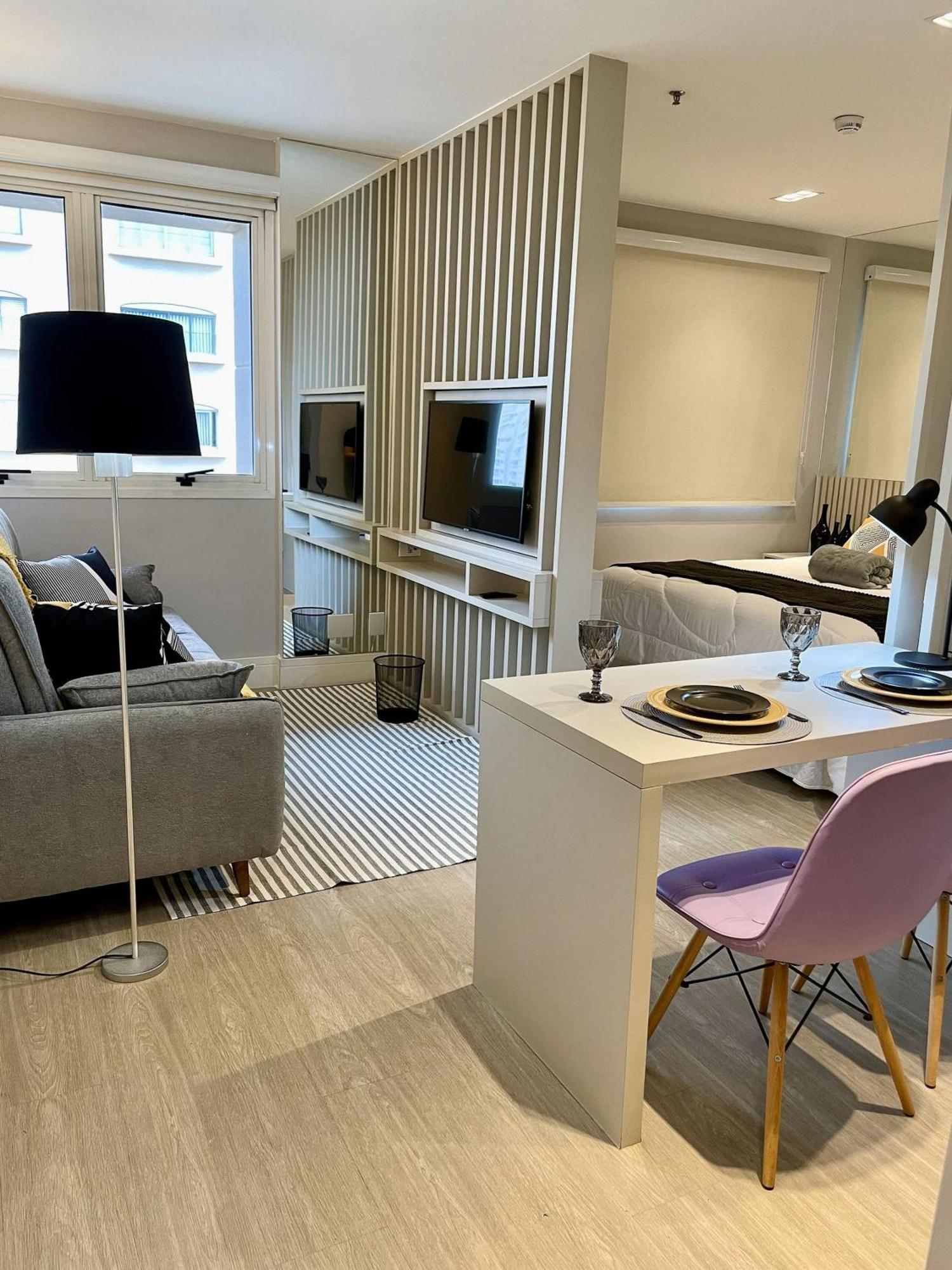 Morada Deluxe Vila Olimpia - Flat Em Hotel Moderno Em Bairro Nobre Daire Sao Paulo