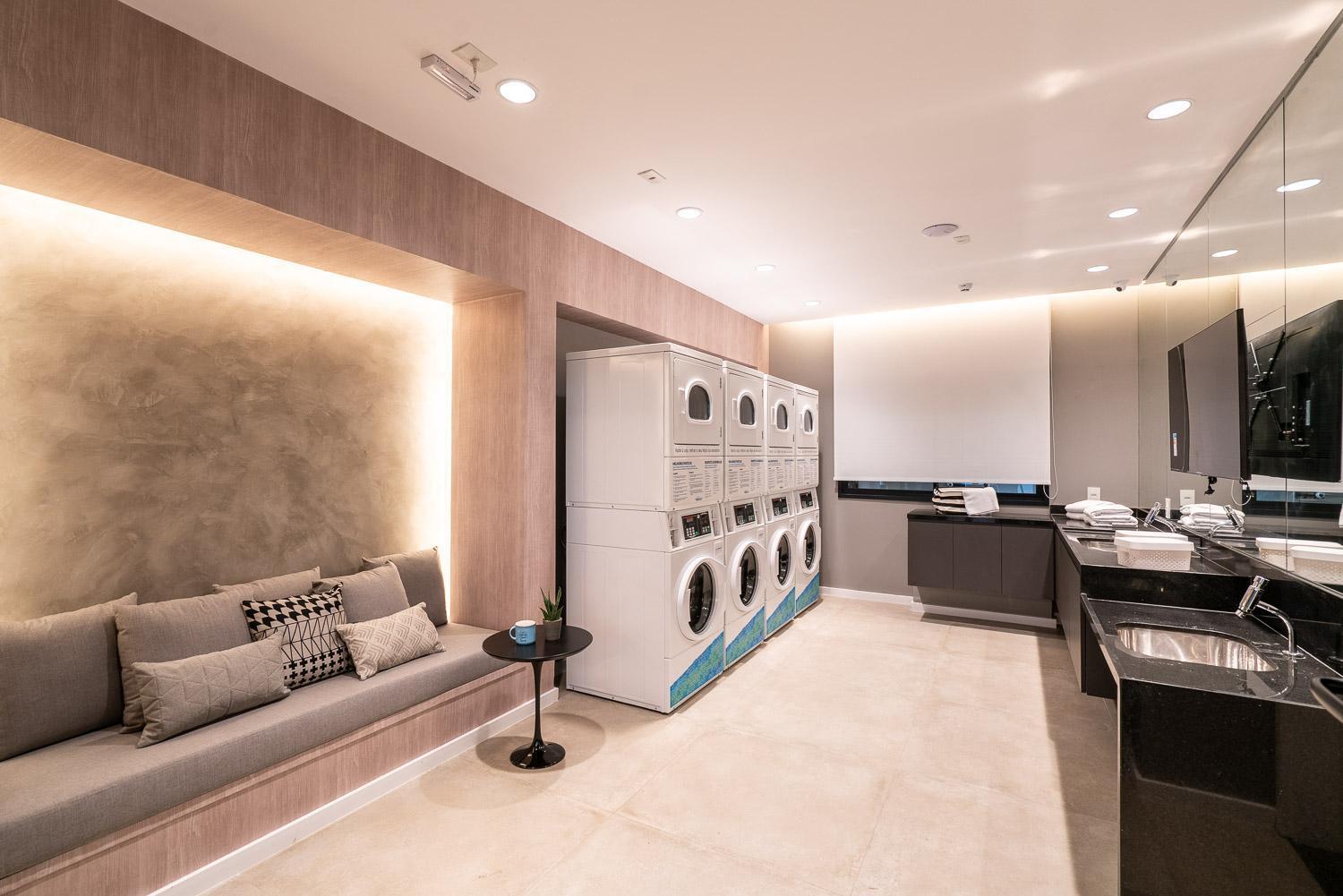 Estudio Tranquilo Com Varanda - Moema Apartment *