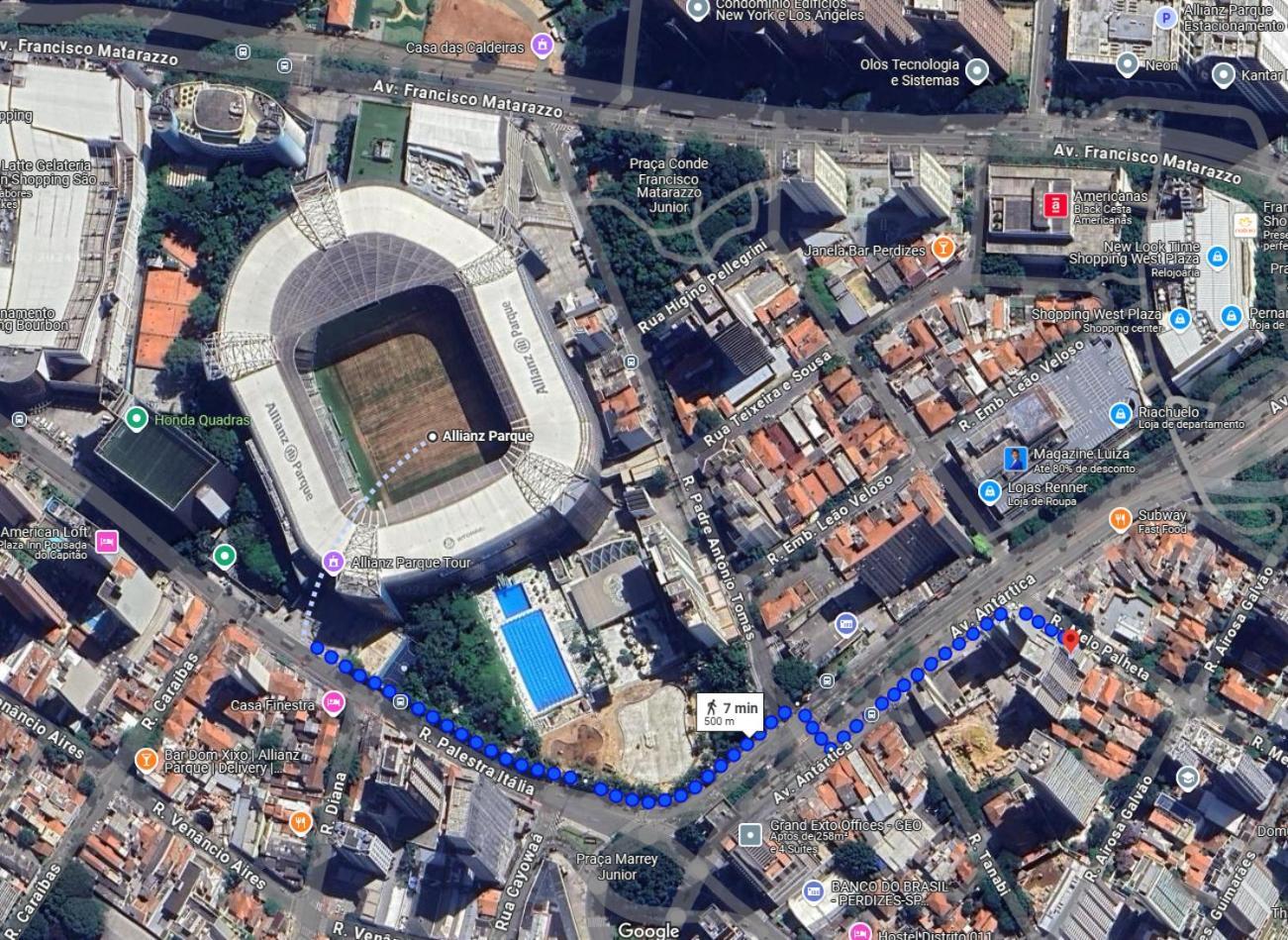 Proximo Do Alianz Parque