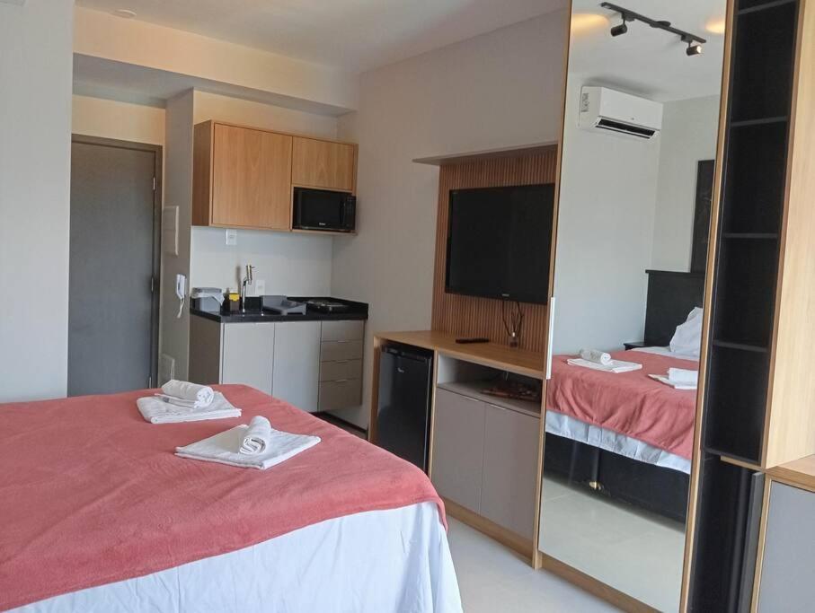 Apartemen Com Vista Incrivel Allianz Parque Com Estacionamento *