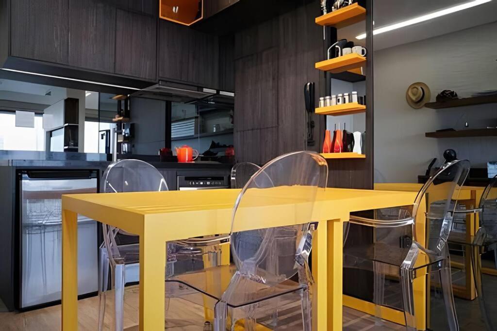Apartment Yellow Habitarte - Luxo Urbano Nacoes Unidas Sao Paulo