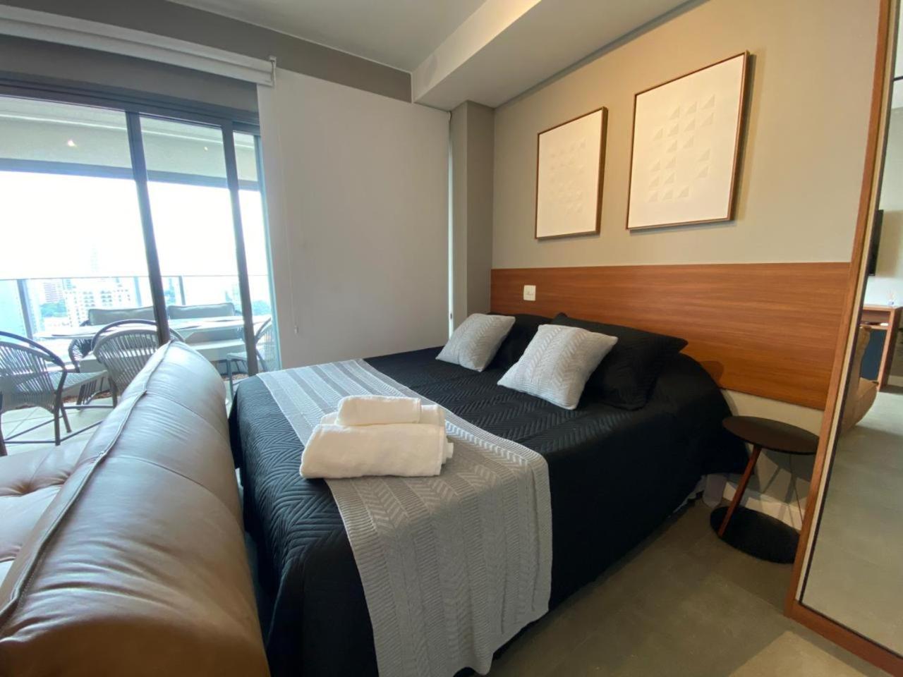 Leque Ar, Wi-Fi, Luxo E Charme Brooklin - Shopping Morumbi Berrini Apartment