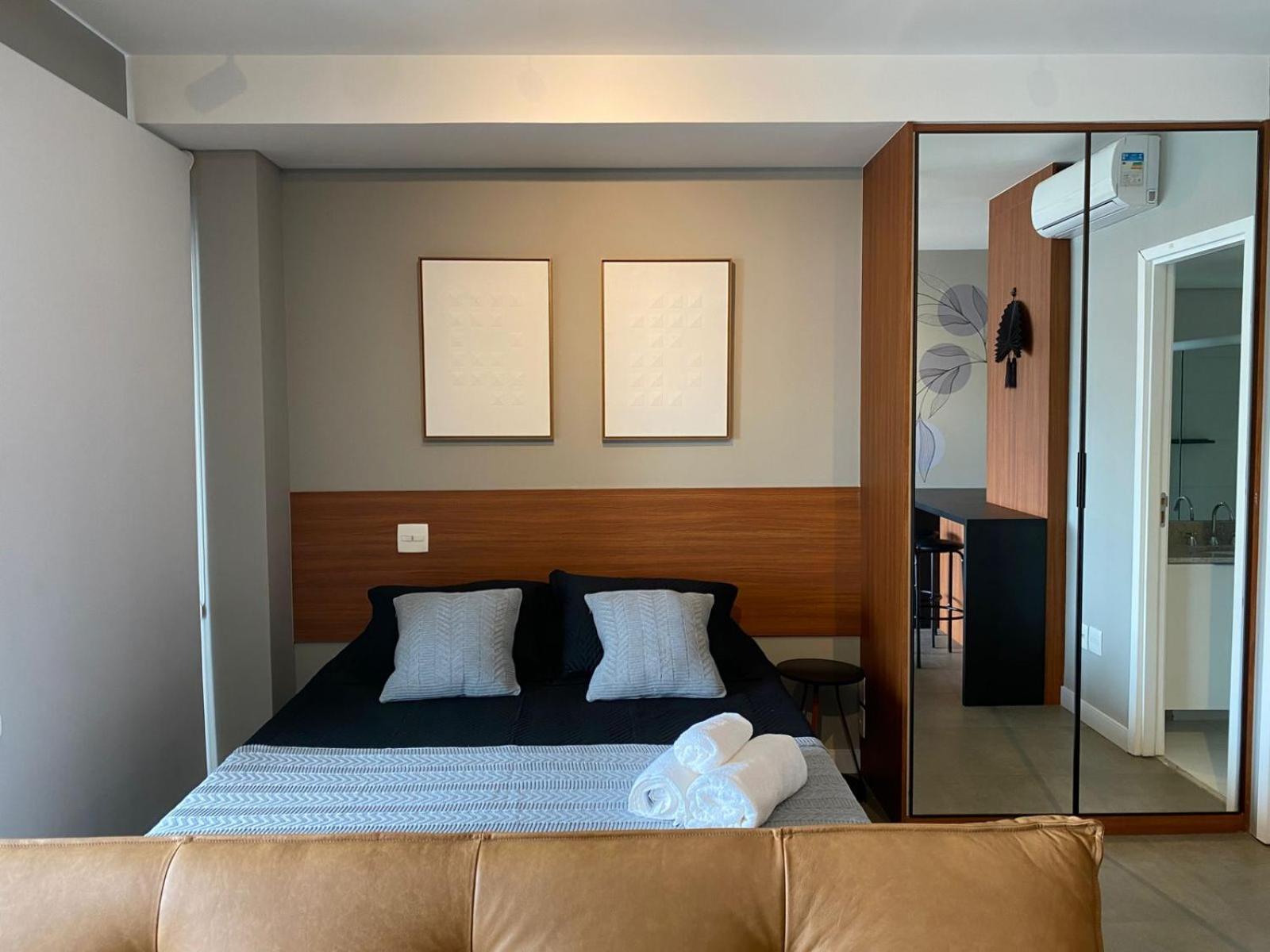 Apartment Leque Ar, Wi-Fi, Luxo E Charme Brooklin - Shopping Morumbi Berrini Sao Paulo