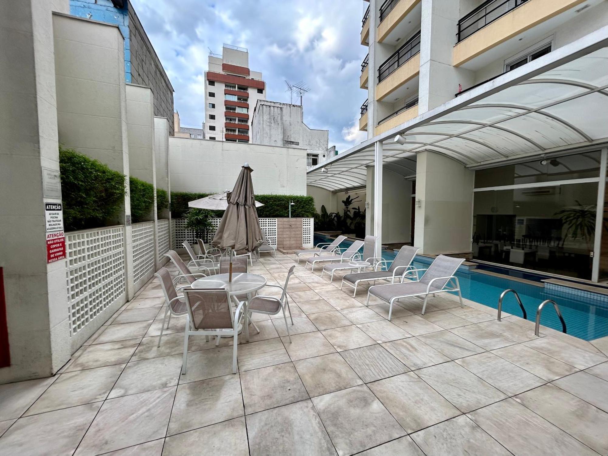 Paulista 24h Wifi Ar Academia Piscina Garagem Sauna Salas De Reuniao Sao Paulo