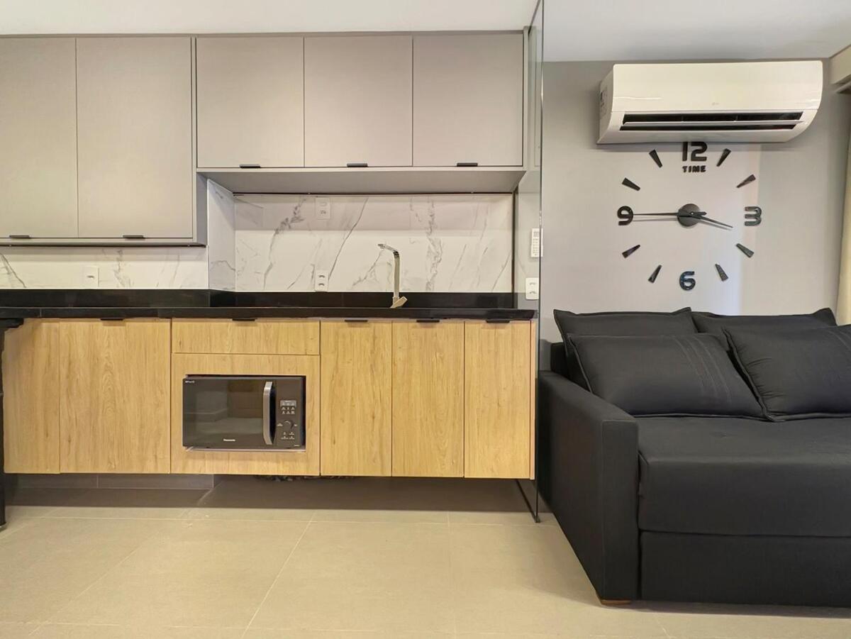 Apartment Modern Kitchen Balcony Air Conditioning *