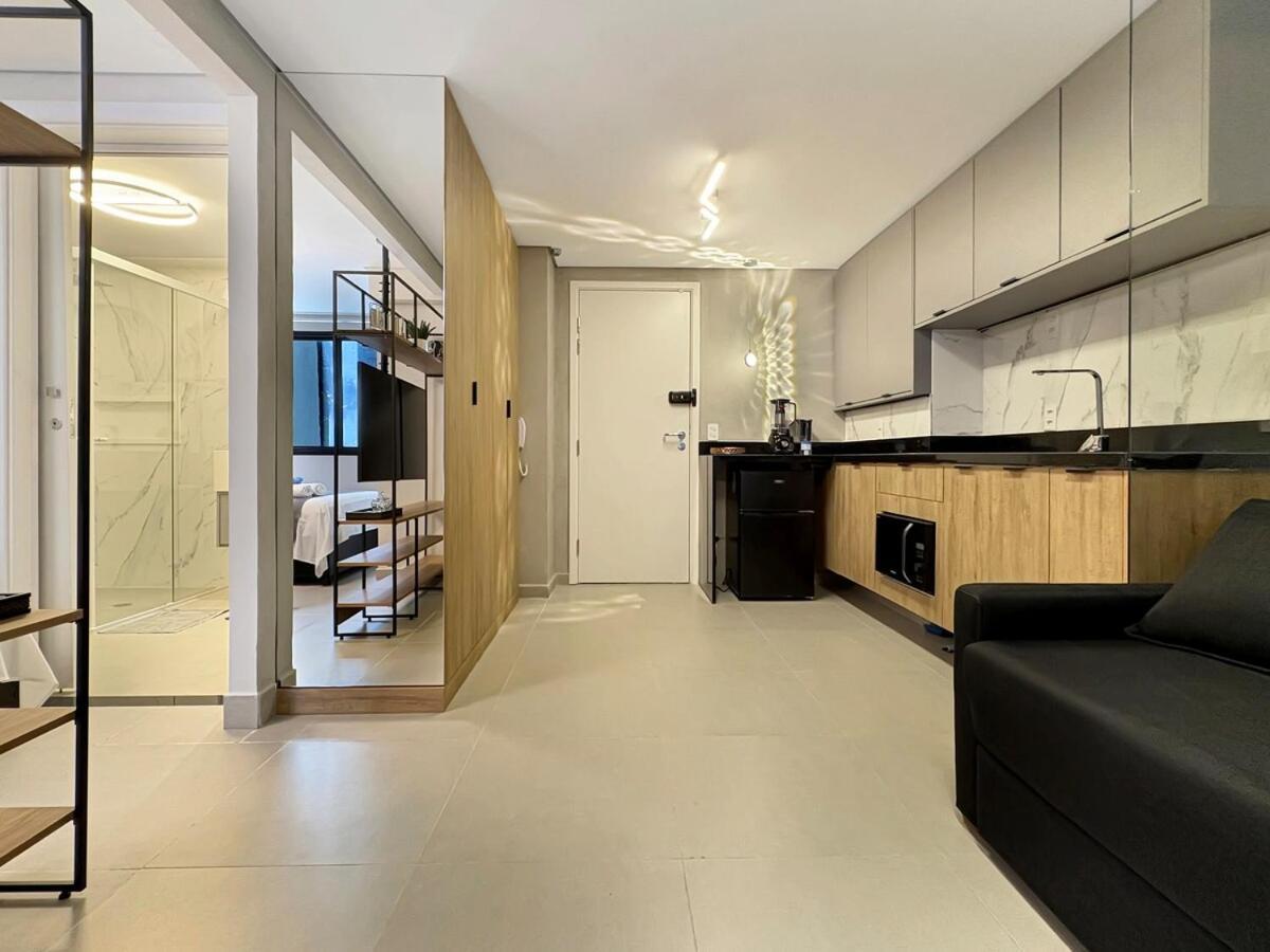 Apartment Modern Kitchen Balcony Air Conditioning *
