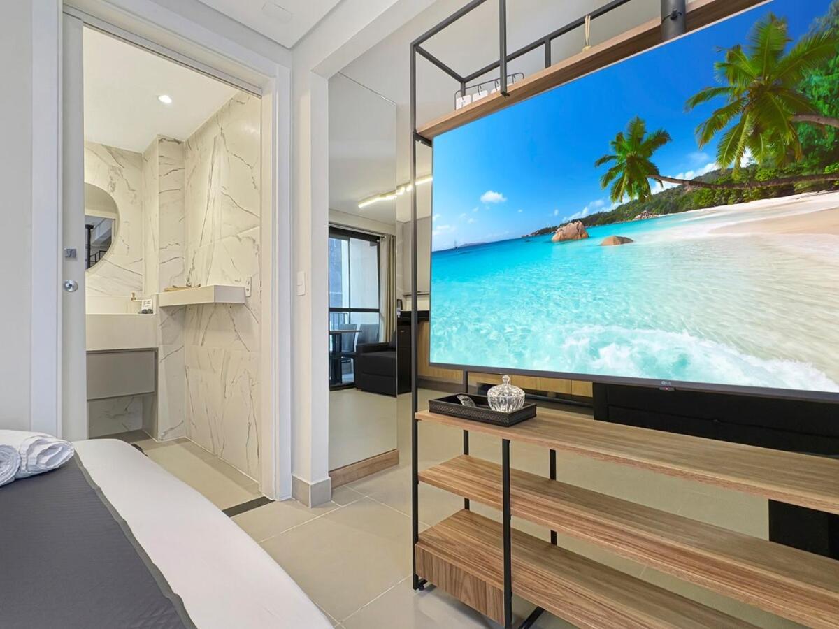 Apartment Modern Kitchen Balcony Air Conditioning