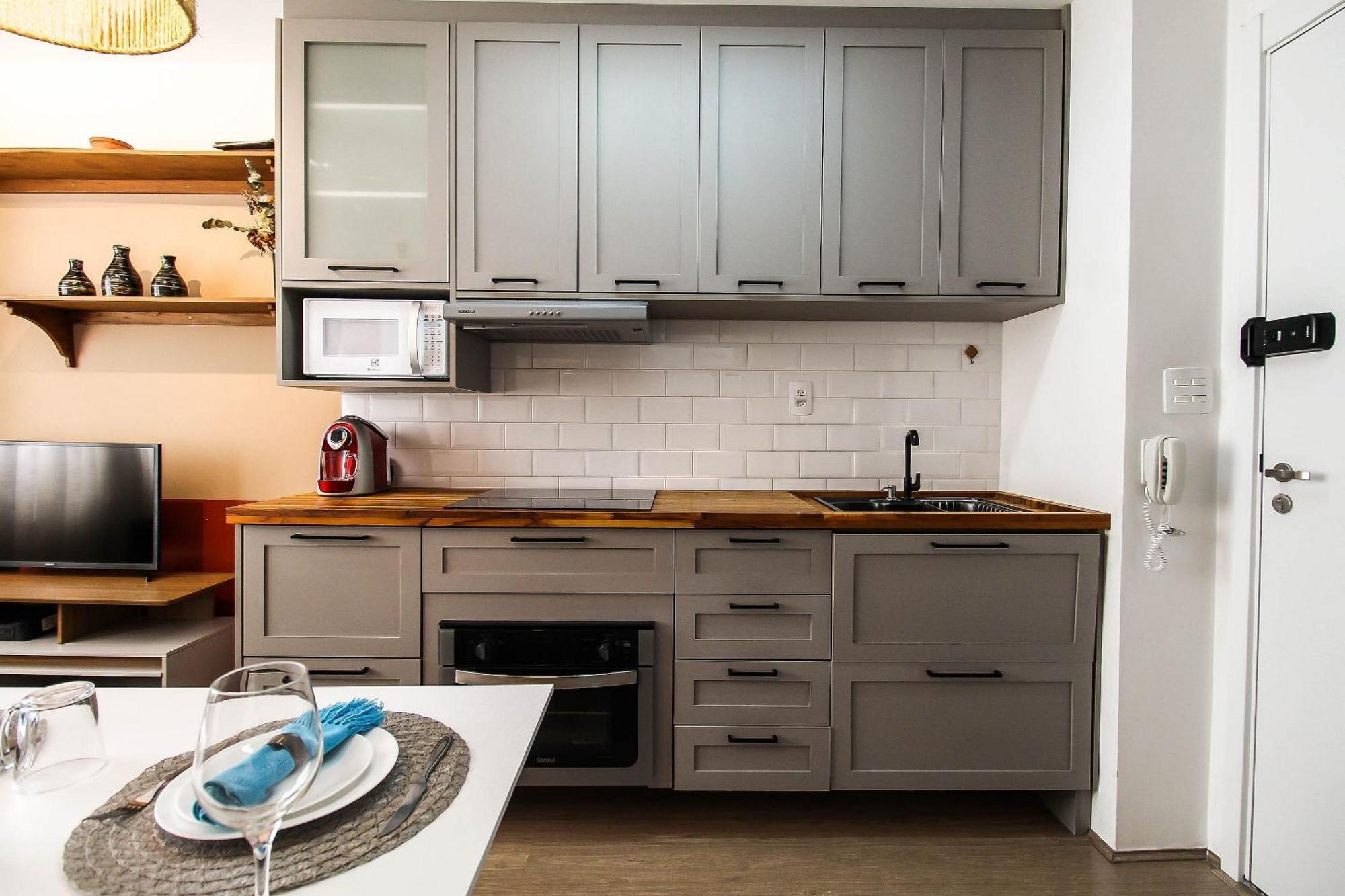 Apartment Mv102 - Apto C/ Piscina Prox. Ao Metro Bras São Paulo