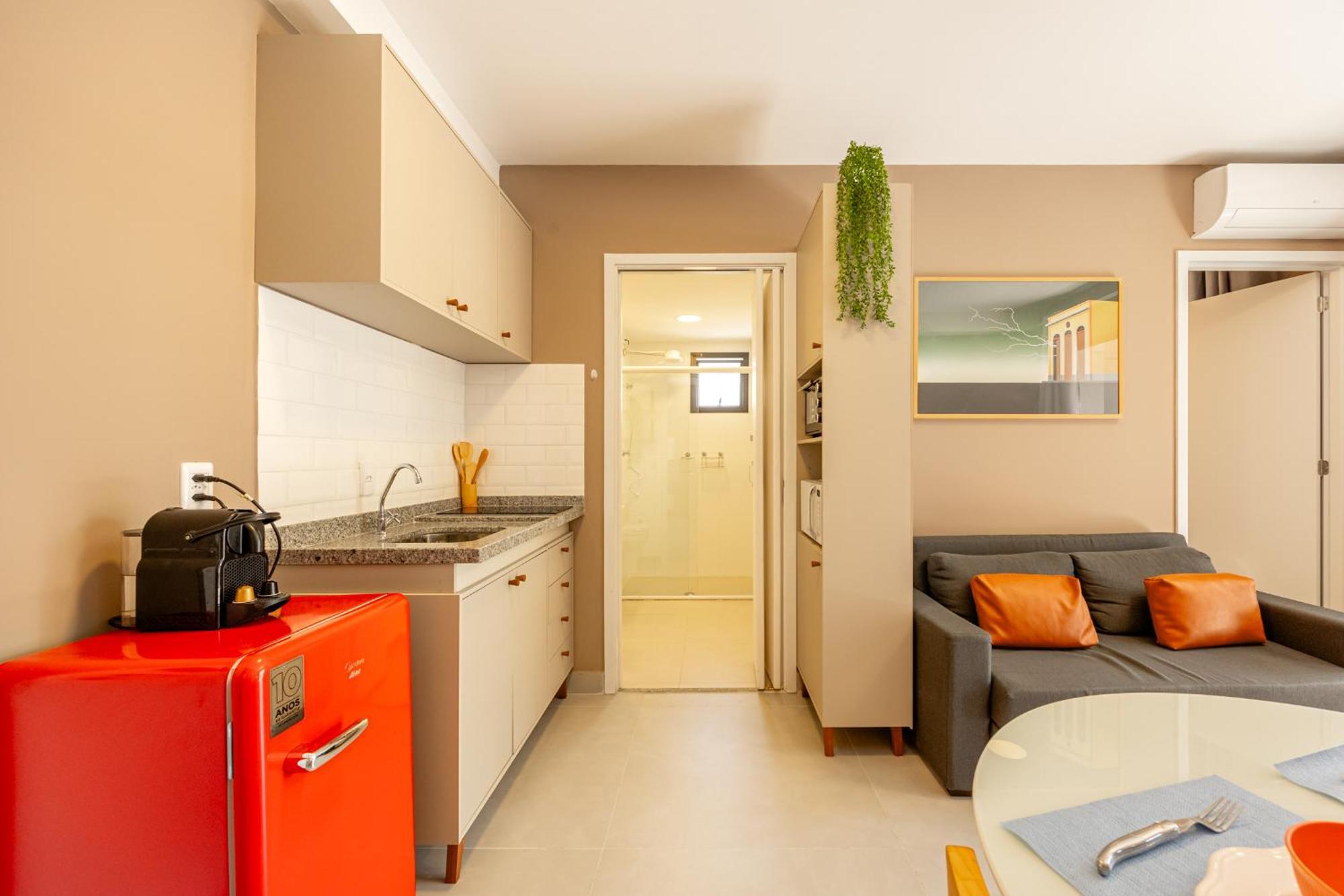 Apartemen Easy Star - Belo Apto No Coracao Do Novo Brooklin - Md04i Sao Paulo