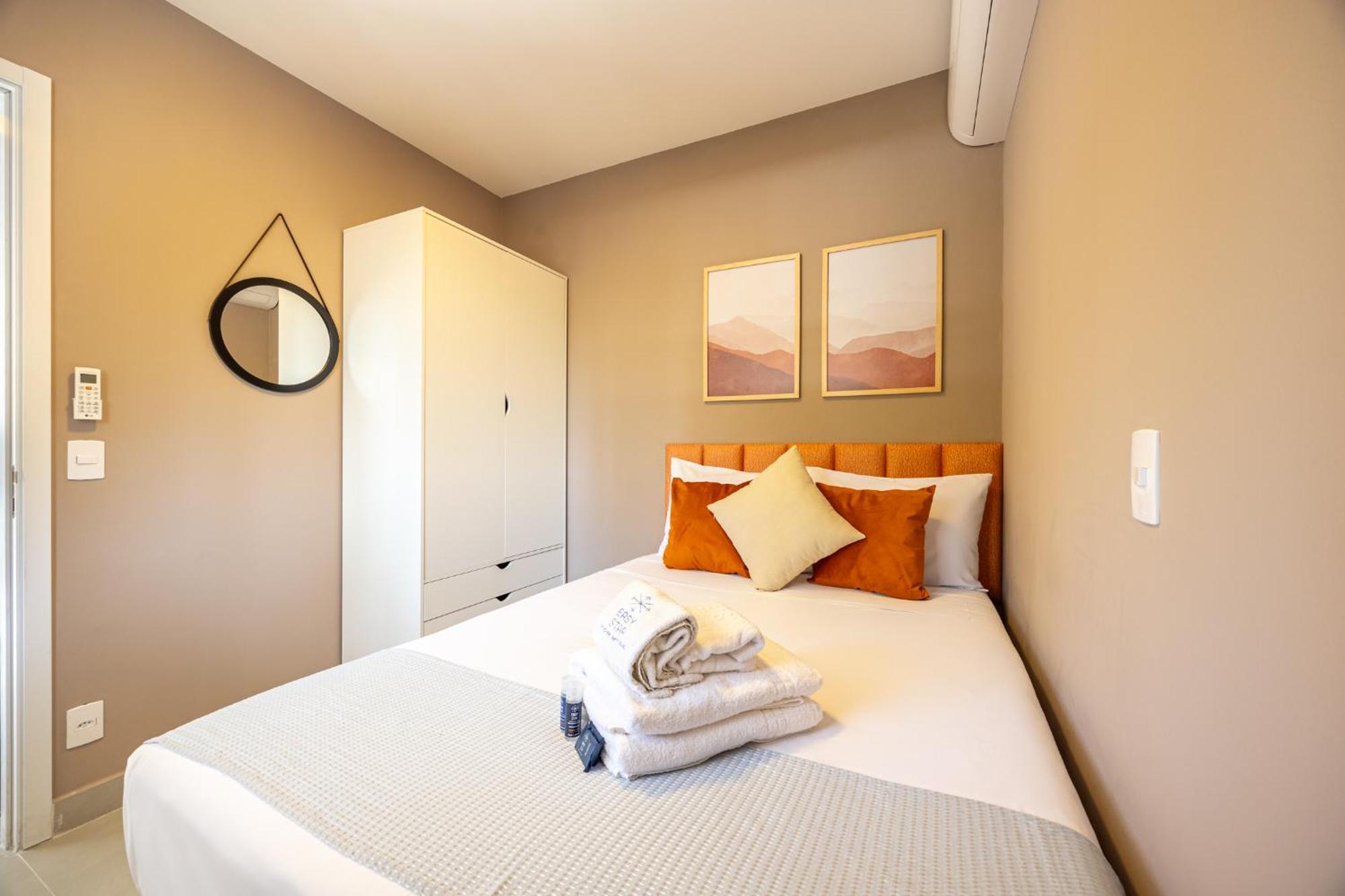 Apartemen Easy Star - Belo Apto No Coracao Do Novo Brooklin - Md04i Sao Paulo
