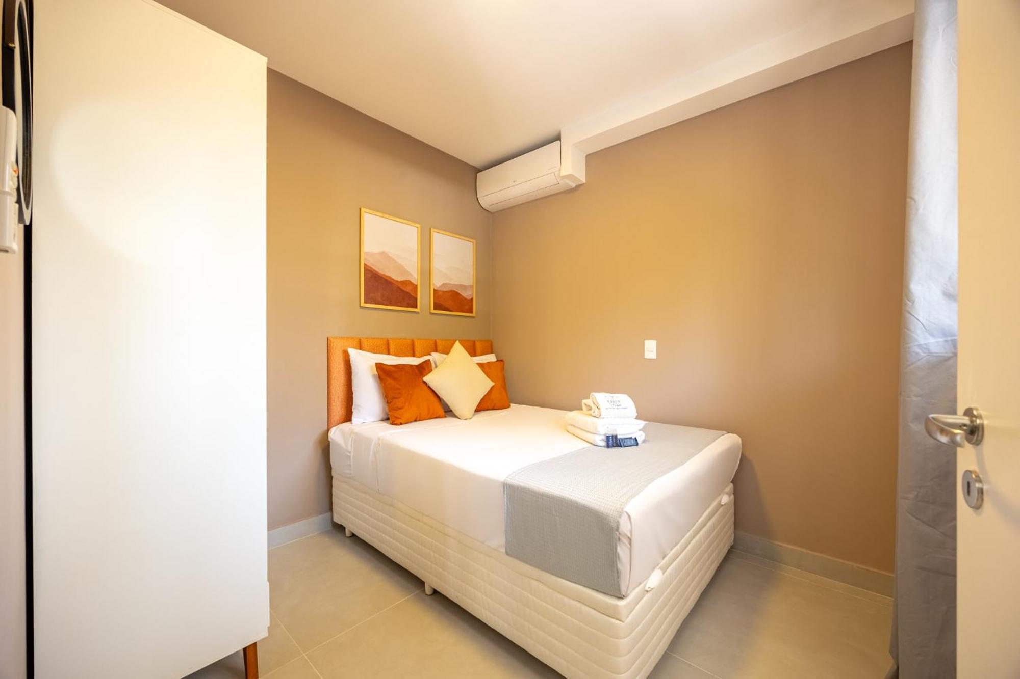 Apartemen Easy Star - Belo Apto No Coracao Do Novo Brooklin - Md04i Sao Paulo
