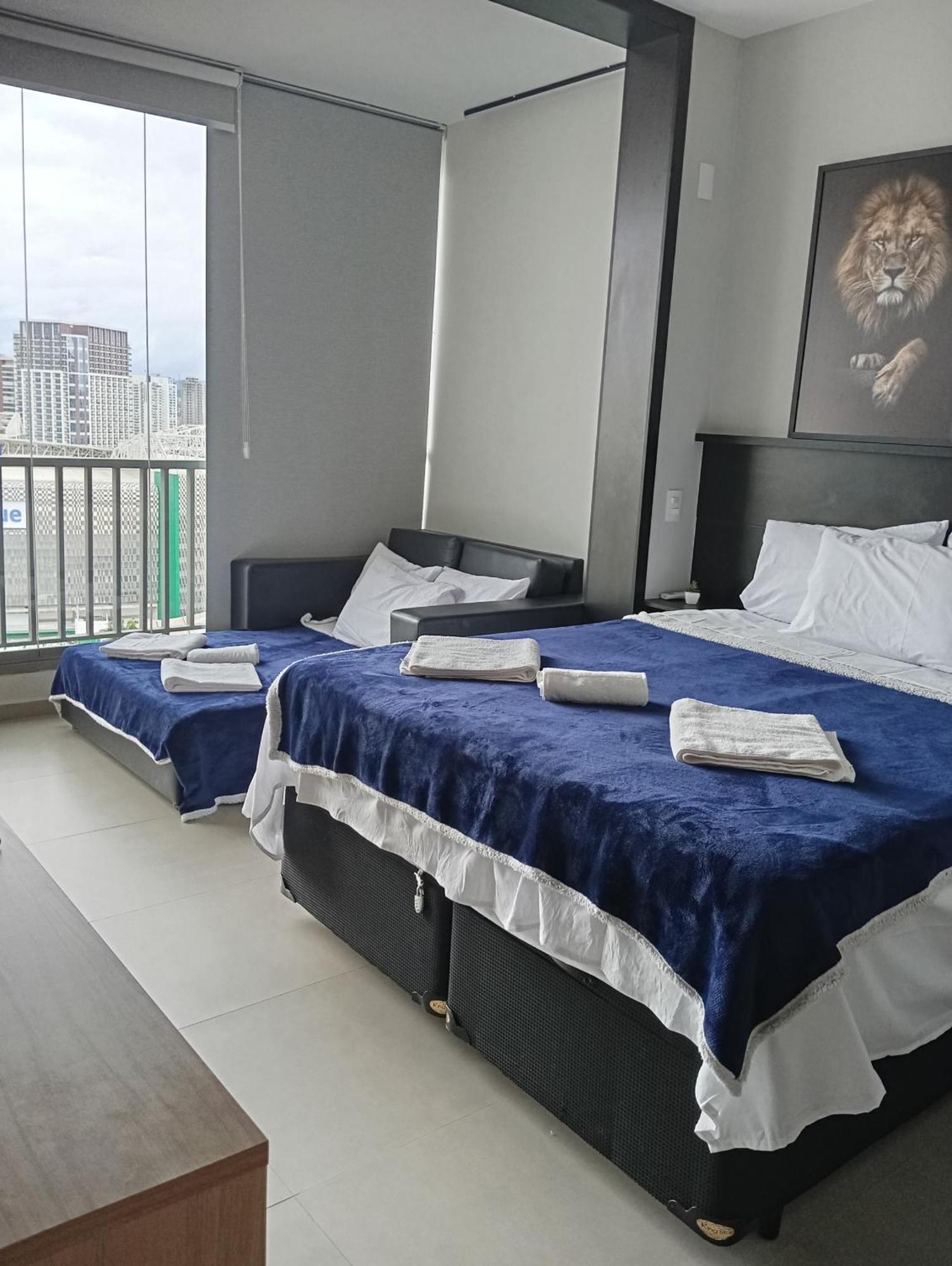 Com Vista Incrivel Allianz Parque Com Estacionamento Apartemen Sao Paulo