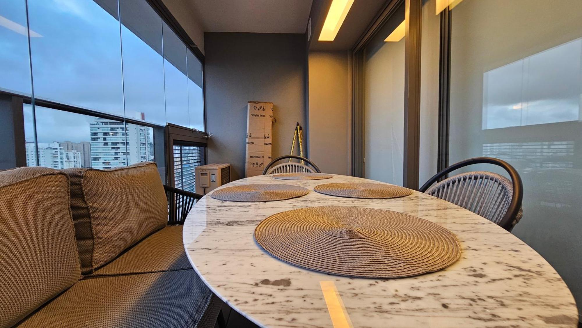 Leque Ar, Wi-Fi, Luxo E Charme Brooklin - Shopping Morumbi Berrini Apartment *