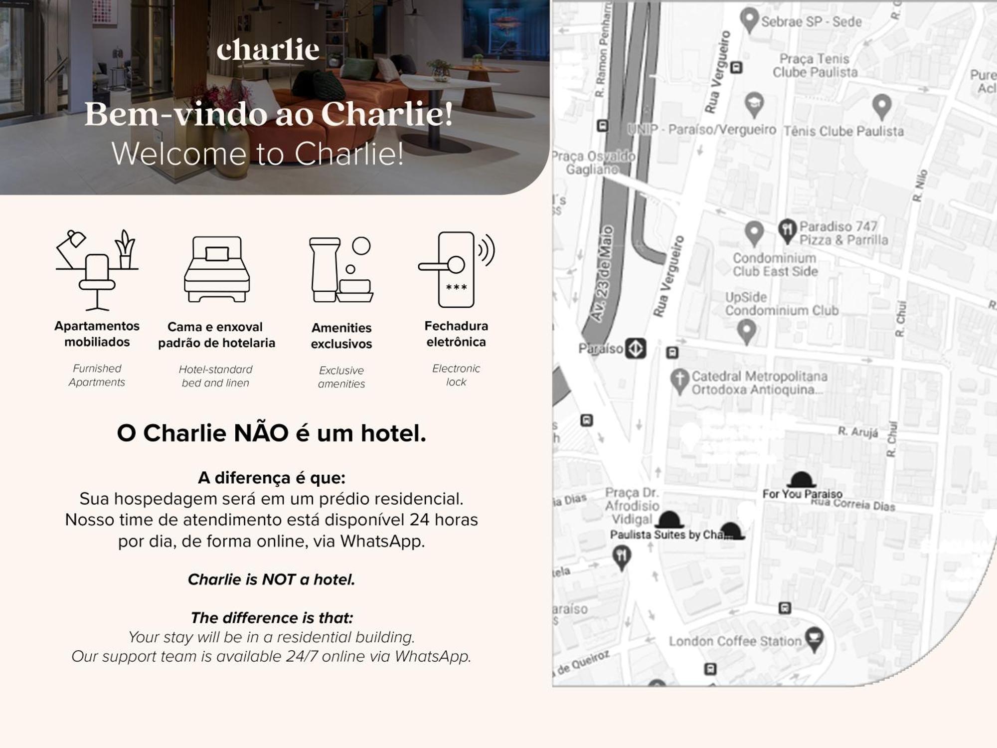 Charlie For Paraiso Apartment *