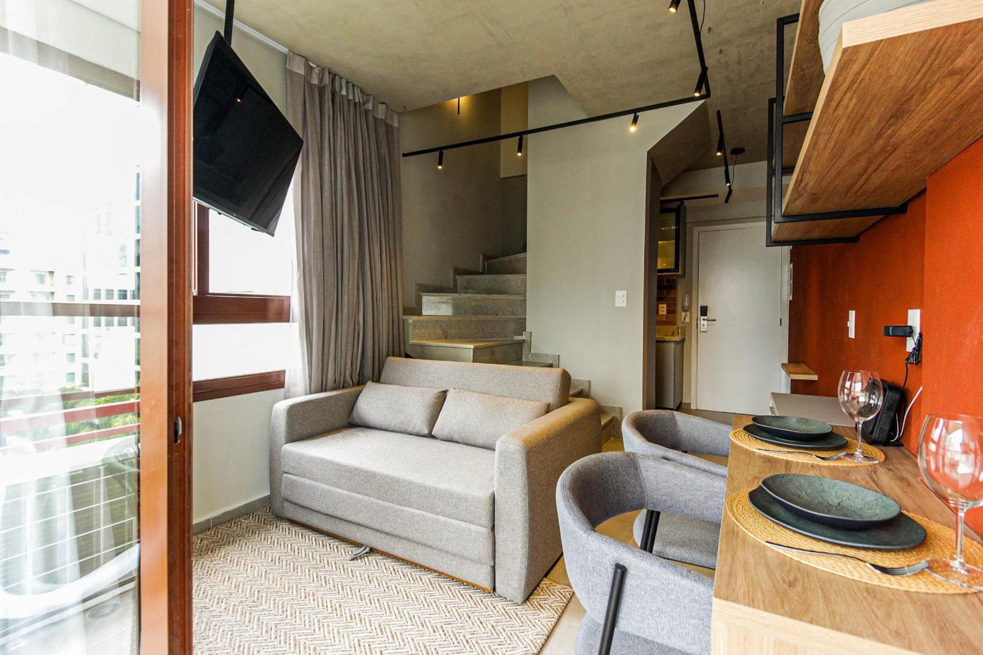 Bc121 - Duplex Moderno A 200m Da Avenida Paulista Apartment Sao Paulo